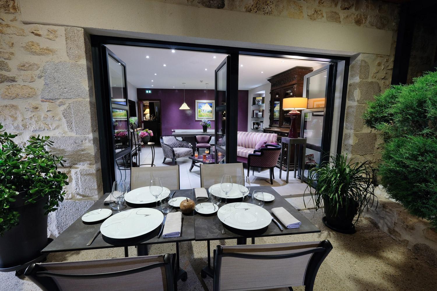 Saint-Étienne-de-Fursac Logis Hotel Restaurant Nougier מראה חיצוני תמונה